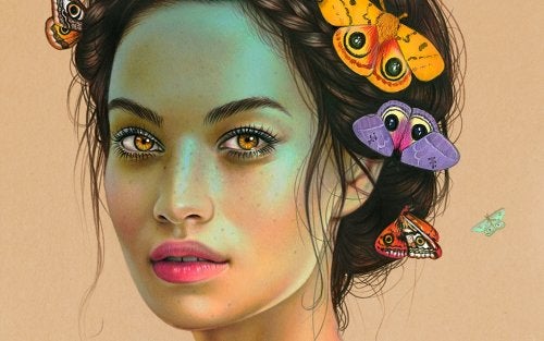 mujer-mariposas-en-pelo-500x313